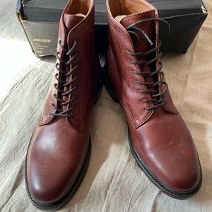 Frye Jones Lace Up Boot Brown Men’s 10M NIB